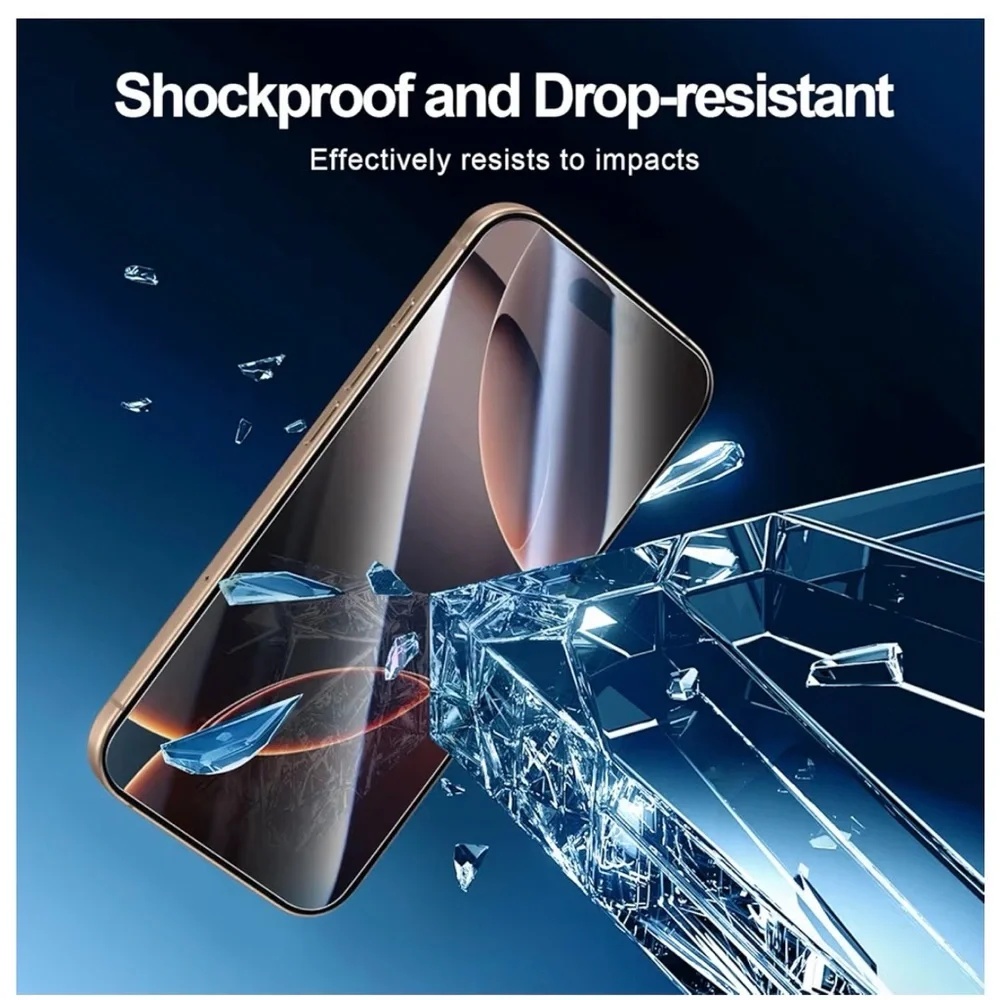 NEW'C 3 Pack Designed for iPhone 17/17 Pro,iPhone 16 Pro Screen Protector